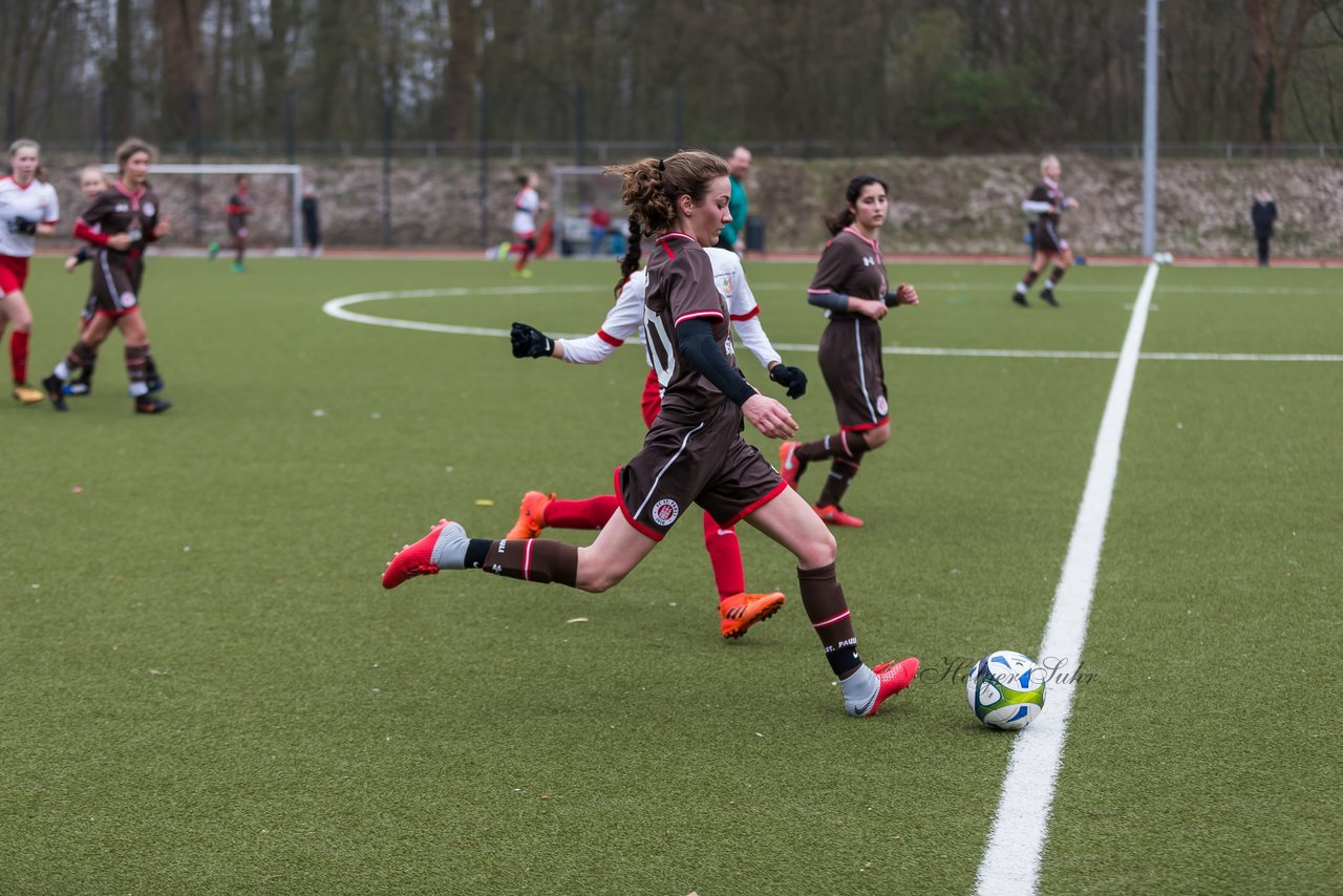 Bild 272 - B-Juniorinnen Walddoerfer - St.Pauli : Ergebnis: 4:1